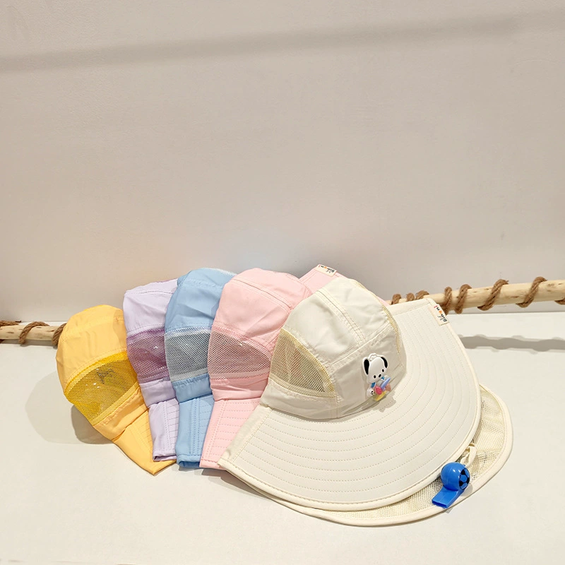 Детская шляпа, новая летняя шляпа с мультяшной ветряной мельницей, шаль, красивая шляпа от солнца для мальчиков, милая шляпа с большими полями для девочек