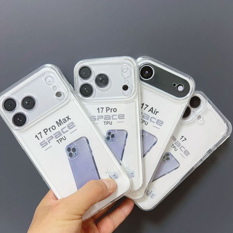 袋装苹果17透明手机壳新款iPhone17Pro软tpu防摔适用xs/x太空壳11|undefined