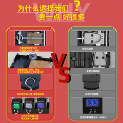 Household portable spring electronic scale 50kg mini luggage scale express hook weighing portable portable scale fishing gram scale