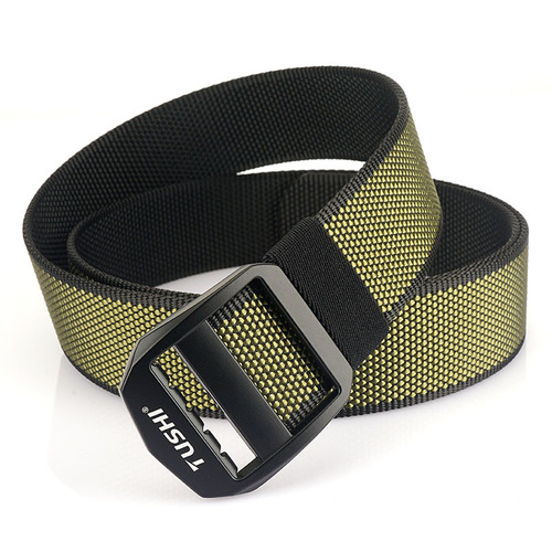 TUSHI tactical nylon Japanese buckle canvas belt outdoor leisure multi-functional belt fabric belt manufacturer