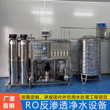 双级工业反渗透ro净水器纯水机水处理设备家用生活饮用水处理设备