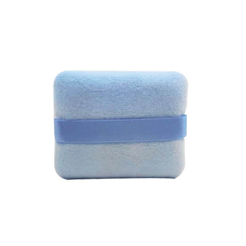 Soft makeup sponge set, square & triangular double-sided powder puffs, assorted colors