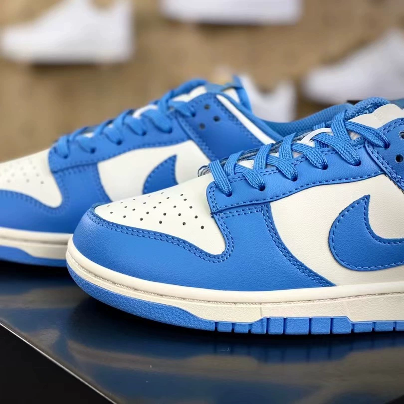 Кроссовки Putian Dunk SB черно-белые Panda North Carolina Blue Rose Gold Skating Gray для мужчин в ретро-стиле