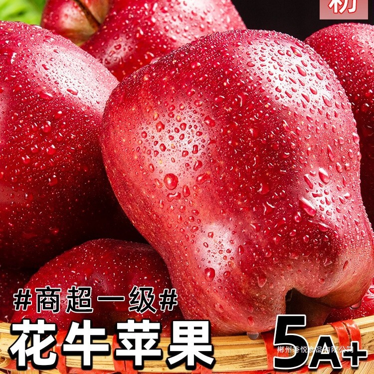 Fresh Seasonal Apples from Tianshui, Gansu, Whole Box of Red Snake Pink Apples, Authentic for Pregnant Women, Large Sweet Fruit