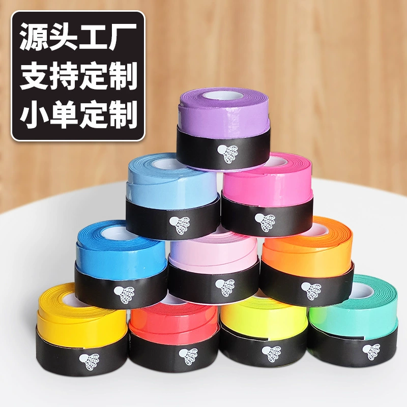 Специальный клей для бадминтонных ракеток 7C, мягкий, впитывающий пот, клей для теннисных ракеток из ПУ, нескользящая обмотка ручки, оптом