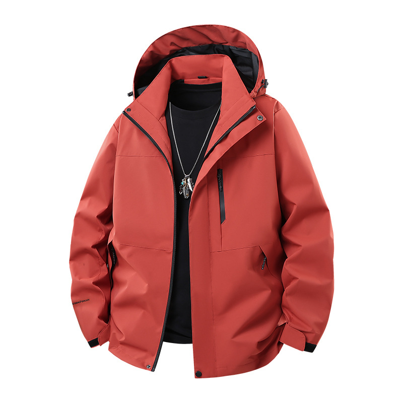 Transfronterizo al aire libre vestir chaqueta hombre primavera y otoño nuevo deporte a prueba de viento impermeable traje de montaña abrigo de trabajo chaqueta de mujer