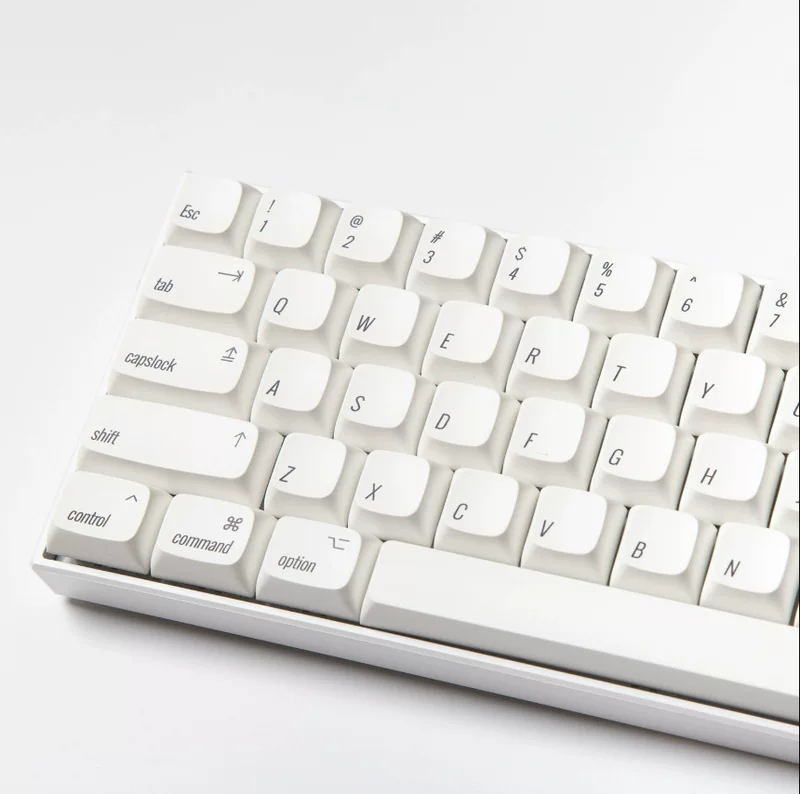 Яблочная wind-keycap MAC минималистичный белый XDA простой 61 64 68 84 87 98 104 подходит для Apple