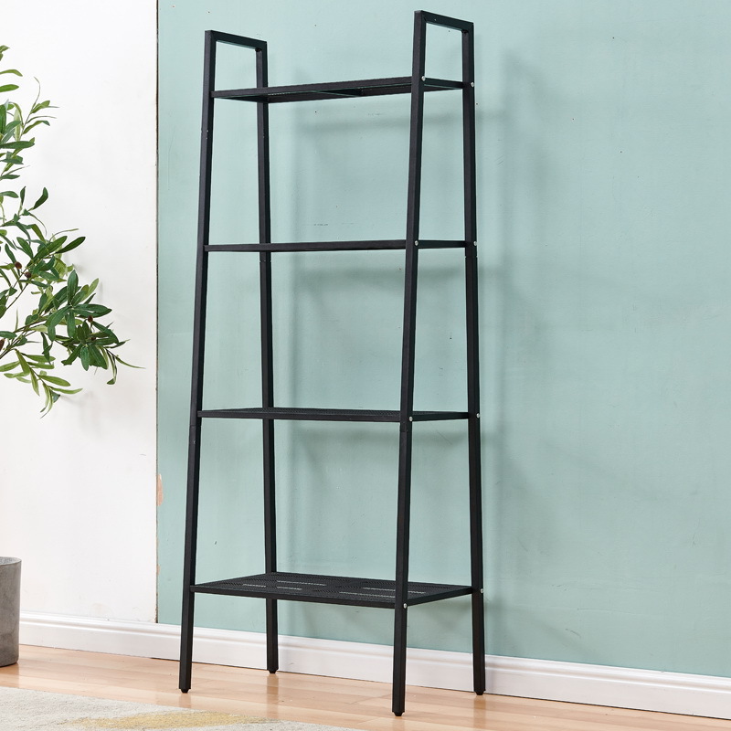 Estante de almacenamiento de metal de múltiples capas moderno minimalista estante organizador de pie sala de estar baño estante de almacenamiento trapezoidal de múltiples capas