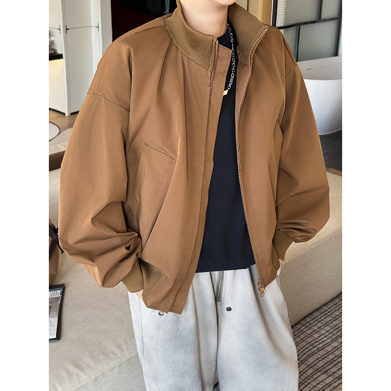 2026春季抖音得物品质新款夹克男上衣爆款棒球服飞行外套6162-P32