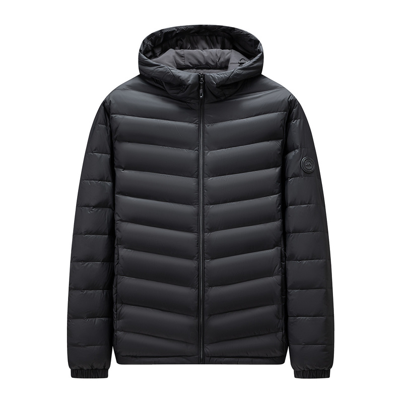Lightweight down jacket, 90% white duck down, autumn/winter men's hooded, lightweight, warm outerwear, available in multiple colors, casual style Lightweight down jacket, 90% white duck down, autumn/winter men's hooded, lightweight, warm outerwear, available in multiple colors, casual style
