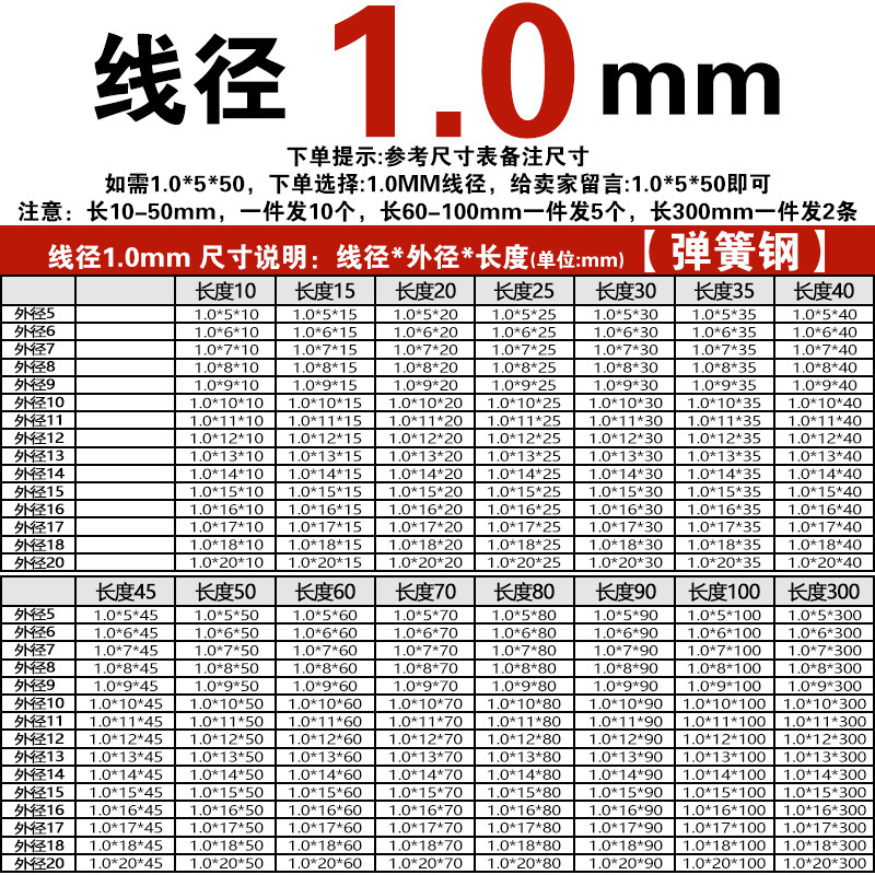 スポット 304 ステンレス鋼圧縮スプリング衝撃吸収バルブおもちゃの圧縮スプリング精密ボタンハンドル圧力スプリング|undefined