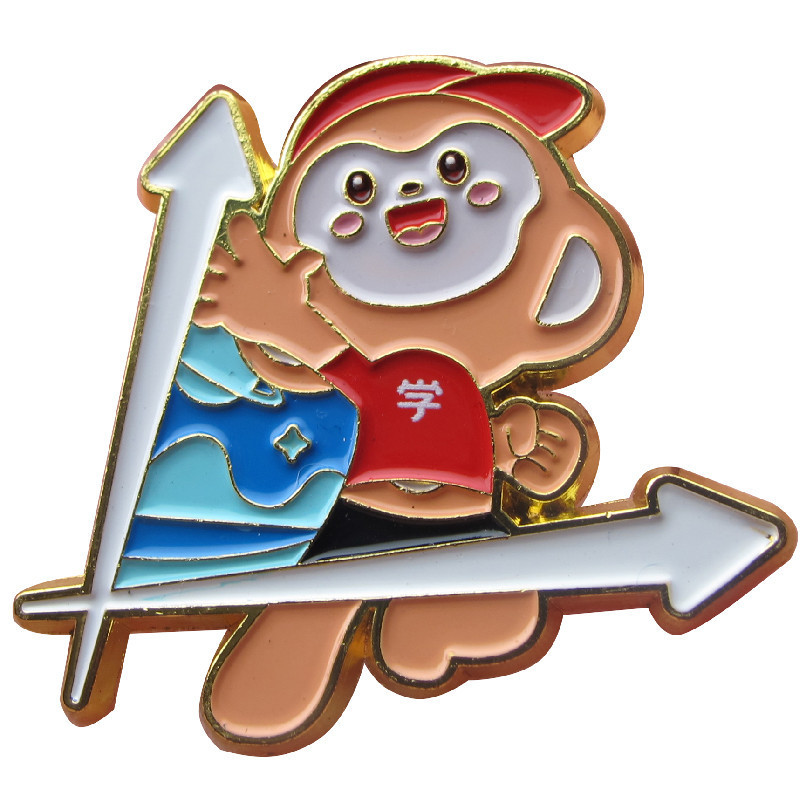 작은 원숭이 배지 4cm