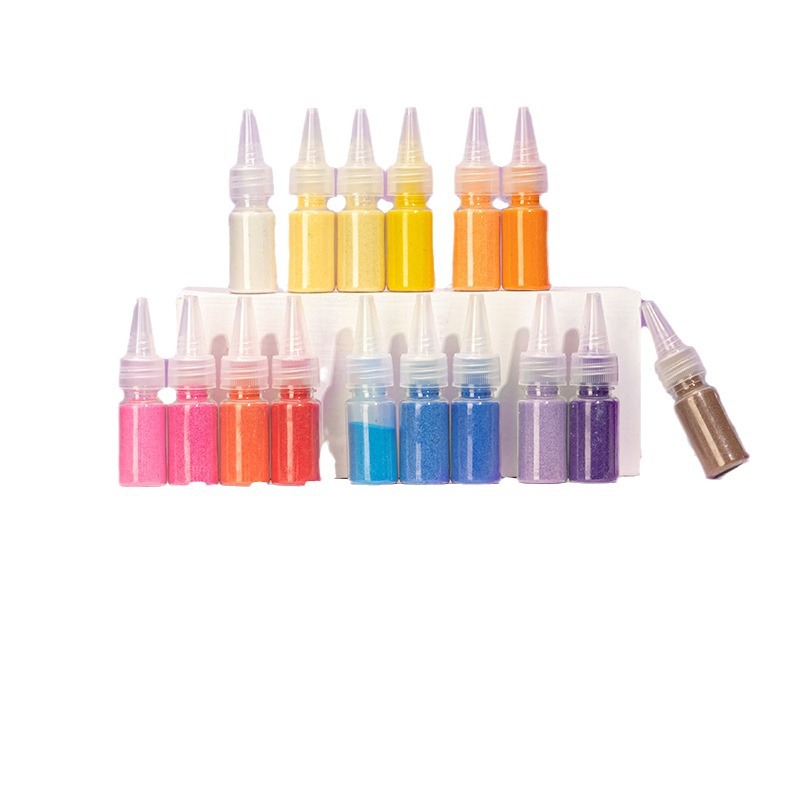 Deli 83623/83624/83625 traje de pintura de arena de color niños DIY pintado a mano 12/18/24