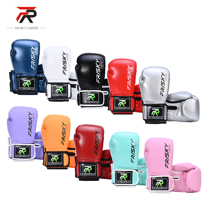 Frisky Professional Boxing Gloves for Adults and Men, Sanda, Muay Thai Training, Sandbag Special Gloves
