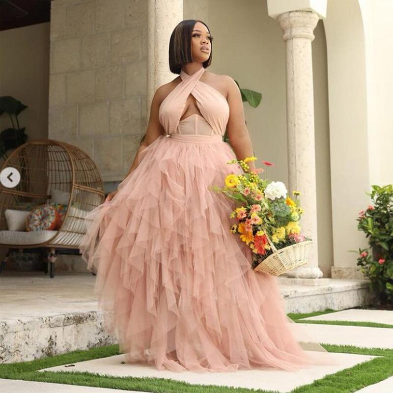European and American Amazon European and American ball party evening dress mesh dress court corset puffed wedding dress