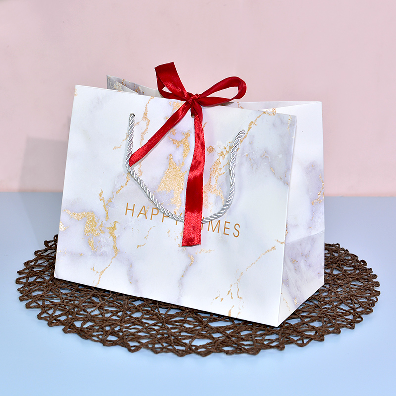 Nordicins bolsas de regalo de mármol rosa dorado bolsas de dulces de boda con regalos de mano bolsas de mano bolsas de ropa