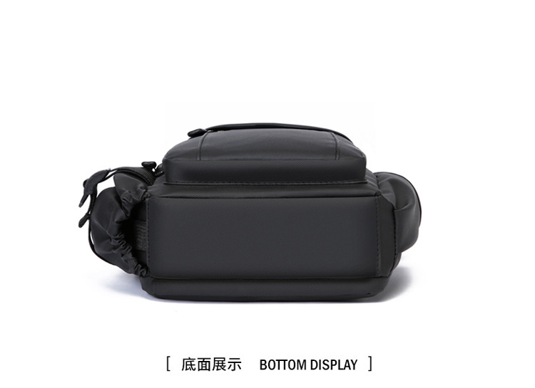 2025 New fashionable men's bag, large-capacity single-shoulder bag, durable backpack, multi-pocket business casual men's crossbody bag undefined