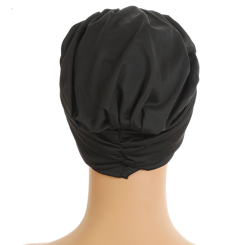 Comfortable Breathable Hijab Turban Hat For Women Chemo Cap_voghion.com
