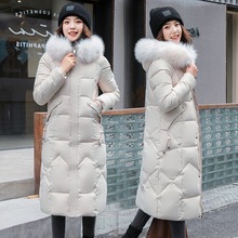 俄罗斯修身棉袄2025年新款外套女冬季棉衣韩版中长款棉服加厚棉服