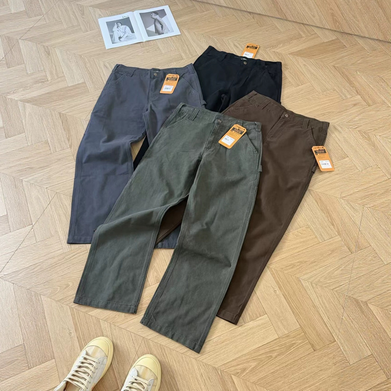Car B324 casual pants, American-style straight-leg work pants, versatile flared trousers, long pants suitable for commuting, same style as Bella Car B324 casual pants, American-style straight-leg work pants, versatile flared trousers, long pants suitable for commuting, same style as Bella