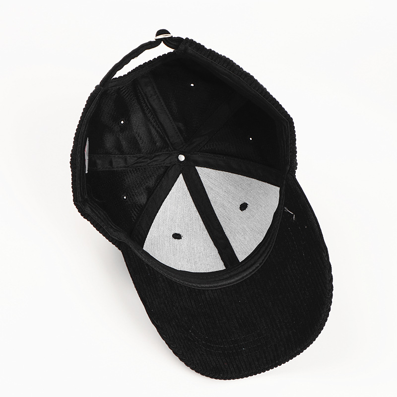 Vintage Cord Baseball mütze für Frauen benutzer definierte Logo Unisex Herbst Winter warme Snapback Trucker Hut Männer Hip Hop Gorras – Detail 8