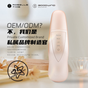 Customized Beauty Cleansing Instrument Facial Washing Instrument Portable Facial Massager Ultrasonic Pore Cleansing Beauty Equipment