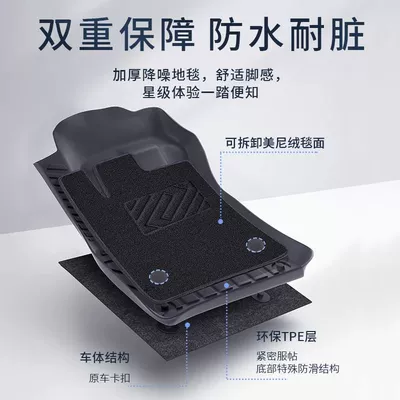 Foot Mat TPE Car Foot Mat | Ayaqaltılar (Kovriklər)