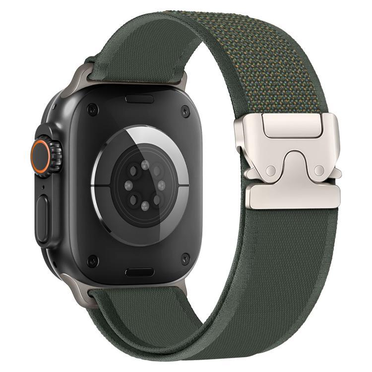 Aplicable para Apple Watch 38 - 49 cinturón de titanio multi-tamaño paracaídas cinturón de nylon loop