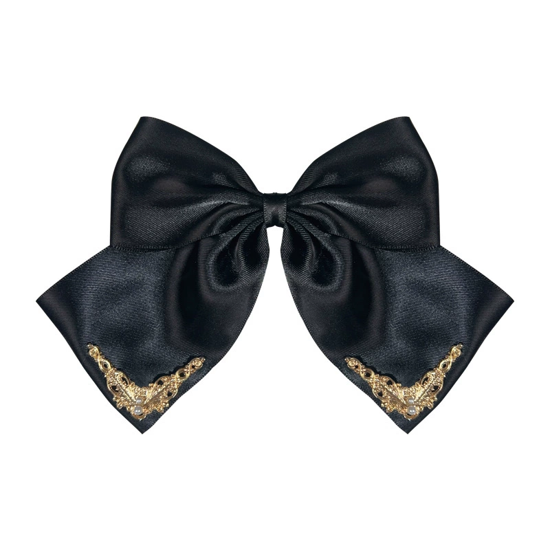(Cross-border trading), retro brooch pearl with bow, shirt, bow tie, french style, high-quality style