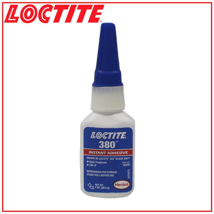 汉高乐泰 LOCTITE 瞬干胶 380 黑色 1oz/瓶 M00001324