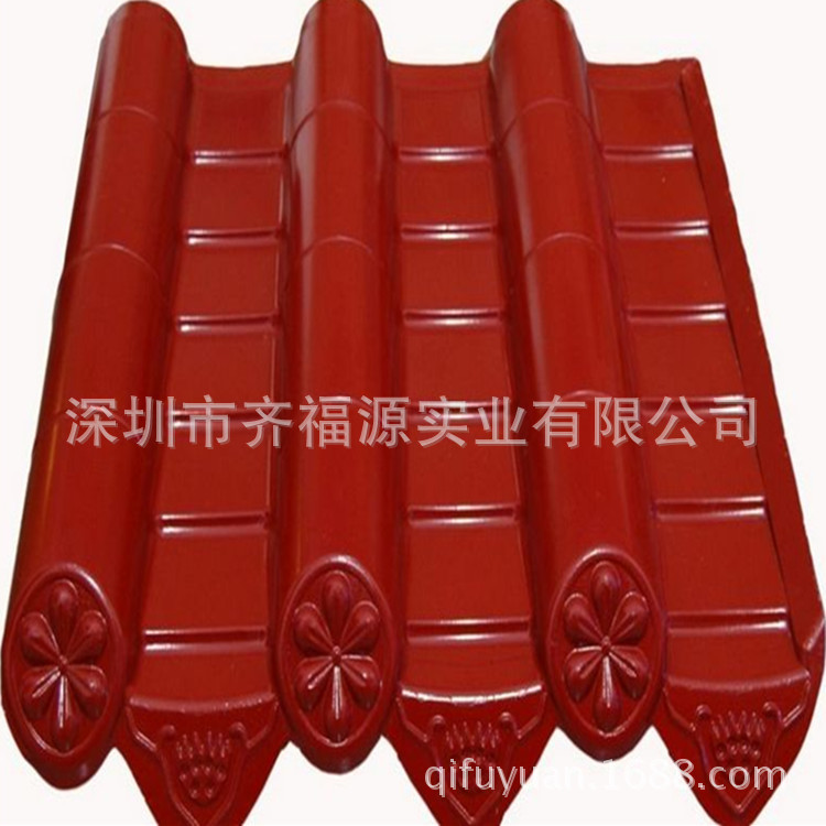 Glass tile FRP Corrugated tile FRP City Reconstruction To fake something antique Manufacturers