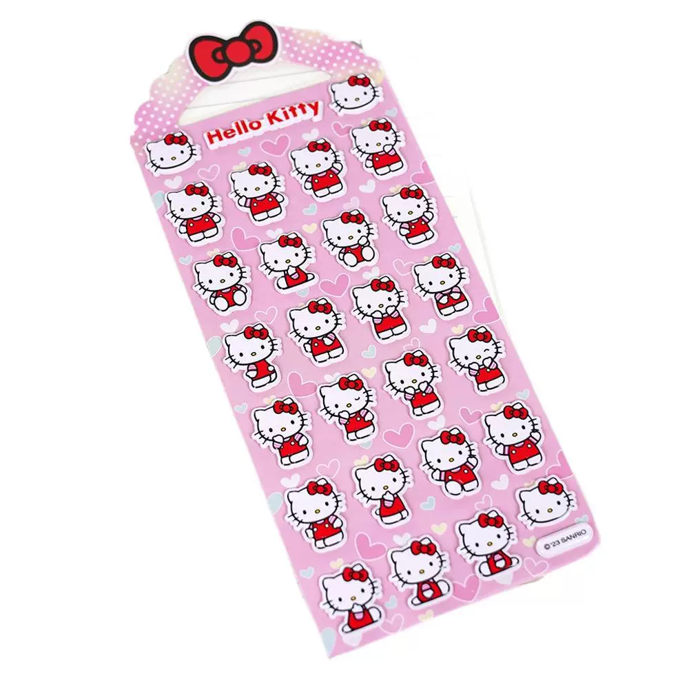 Sanrio, Hello Kitty, hello kitty, children's waterproof three dimensional sticker, 3D, scheduler
