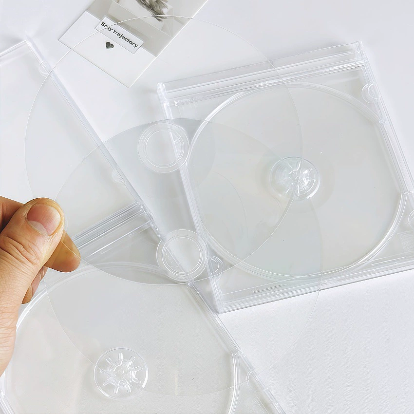 ИНС прозрачный диск, оптовая простота, MUF. CD звезда охота diy материал пластиковый лист домашнее окружение