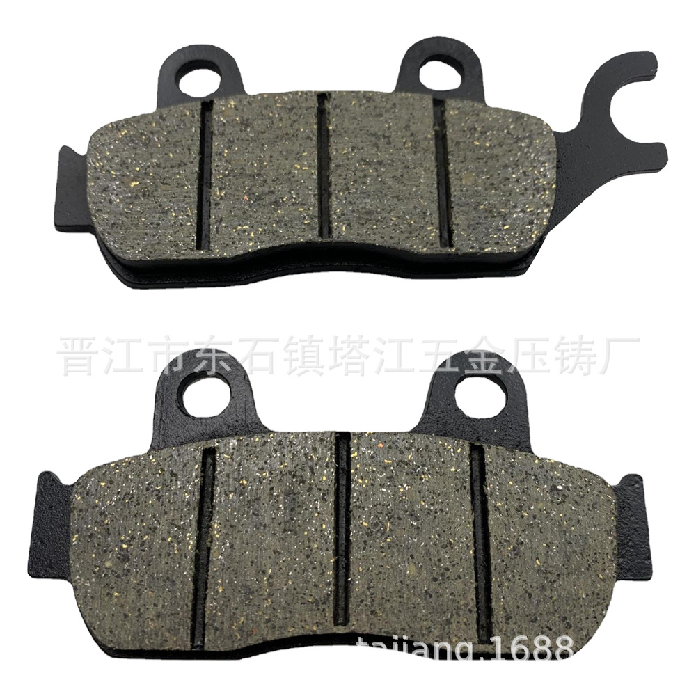 Pastillas de freno de la motocicleta nuevo continente freno de disco pequeño Warhawk CBF125R 150 pastillas de freno delantero fábrica directa al por mayor