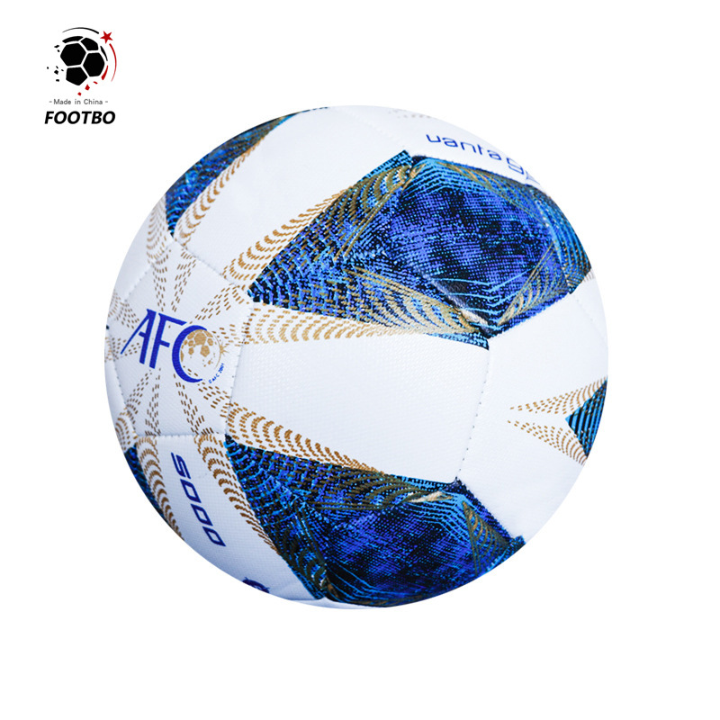 UEFA Champions League Football pu4 No. 5 costura de máquina Football al por mayor comercio exterior Premier League torneo fifa fábrica costura a mano