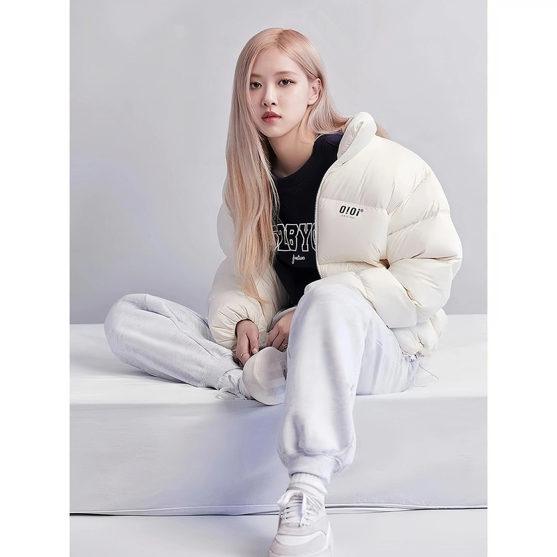 Now 2025 New Winter Korean Designer Oioi down Jacket Women's Rose Park Caiying Jacket Warm Cotton Jacket Now 2025 New Winter Korean Designer Oioi down Jacket Women's Rose Park Caiying Jacket Warm Cotton Jacket