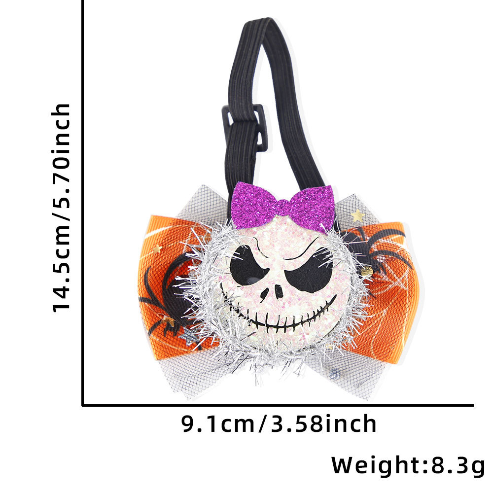 Porche transfronterizo ganso Halloween corbata demonio ganso arco pequeña corbata creativa fantasma festival ganso accesorios de decoración