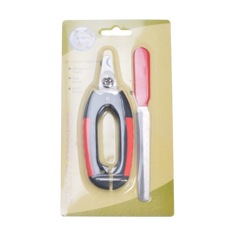 Pet cortauñas perro gato Acero inoxidable cortaúñas belleza limpieza suministros cortaúñas mascotas uñas suministros