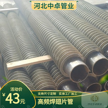 高频焊翅片管 钢制散热翅管 山东厂家 现货 碳钢20号中低压锅炉管
