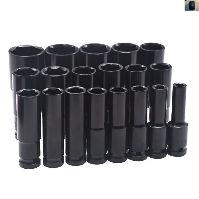 套筒子1/2电动扳手小风炮六角加长头大飞气动套筒扳手分批汽修