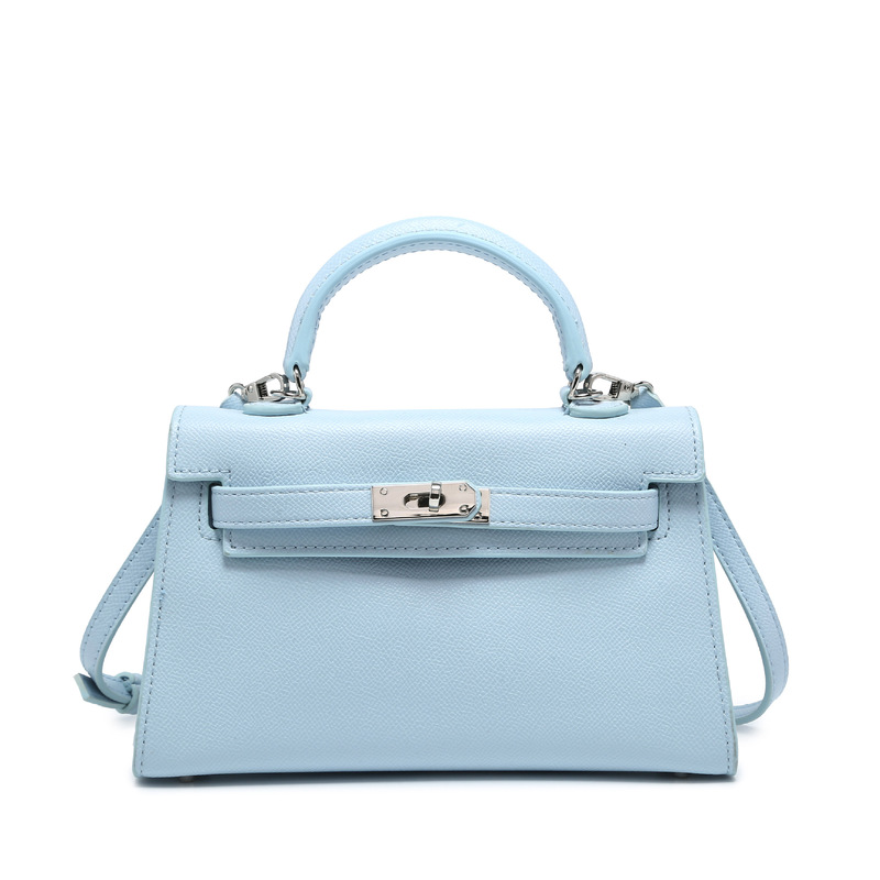 Cross-Border Hot Selling Second Generation Kaili Genuine Leather Bag High-End Fashion Women's Bag Mini Satchel Texture Crossbody Bag
