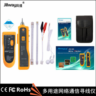 Towei Jw-360 Network Telephone Line Finder Network Cable Line Finder Cable Tracker Line Tester Line Finder Line Patrol