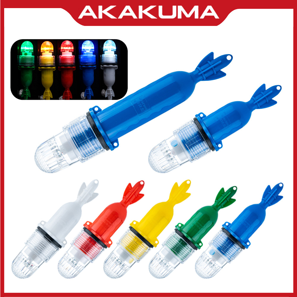 Marine Night Fishing Light, Fish Luring Light, Led Net Mark Signal Light, Underwater Fish Luring Flash Light, Fish Gathering Light, Sea Fishing and Freshwater Fishing