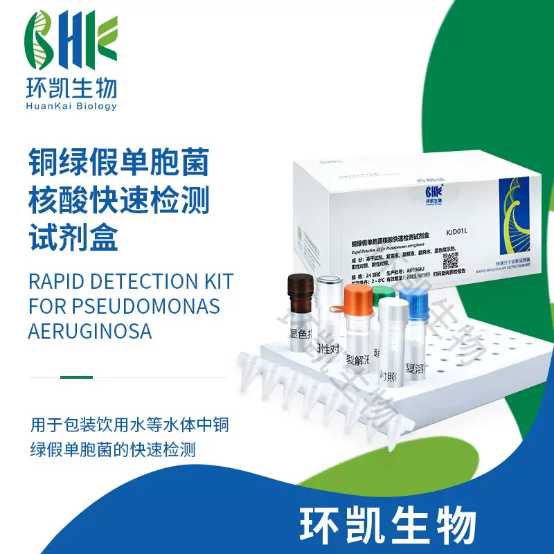 环凯 铜绿假单胞菌快速检测试剂盒恒温荧光法 用于水的快速检测