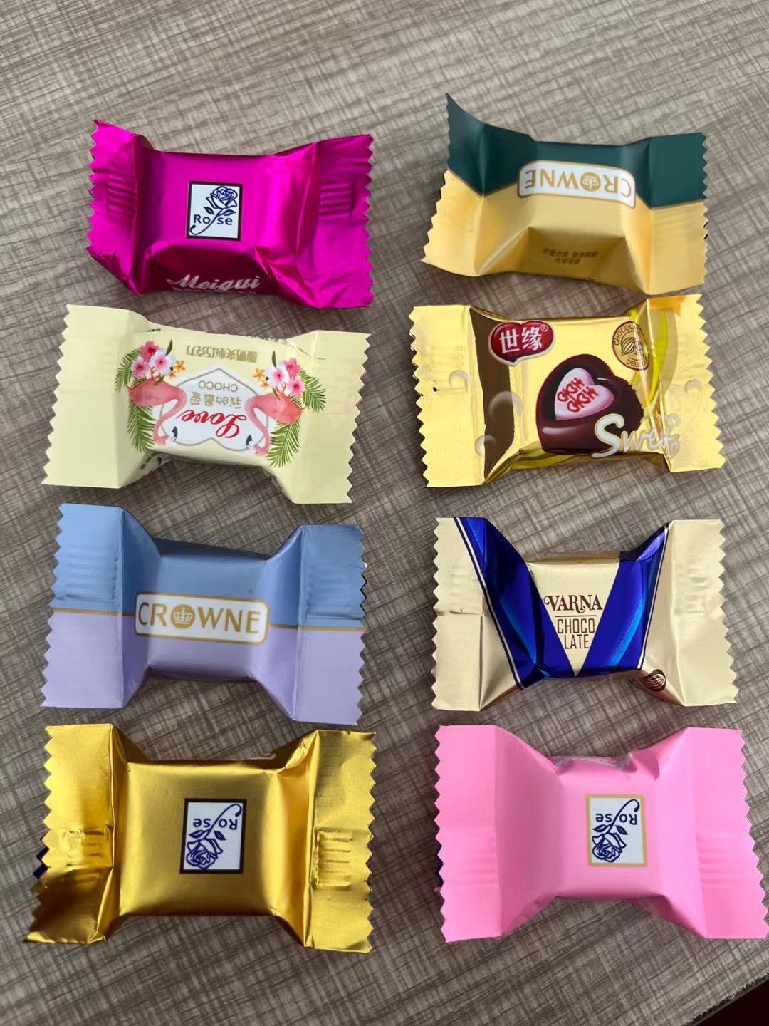 今生缘巧克力批发 地摊斤称散装世缘巧克力糖果喜庆年货零食喜糖详情8