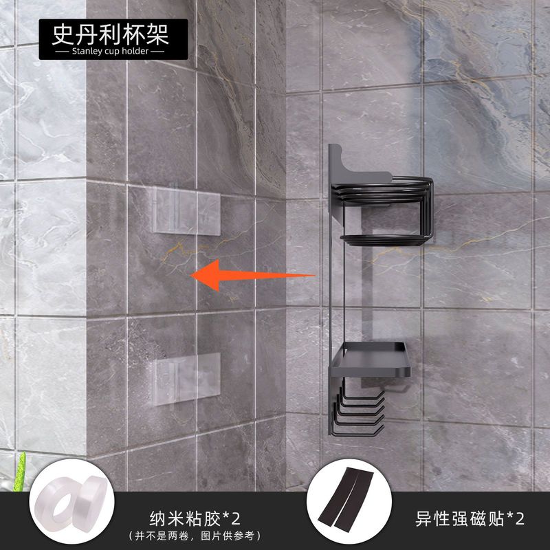 第一世代スタンリーノンパンチ冷蔵庫磁気カップホルダーウォーターカップ収納ラックフック付き|undefined