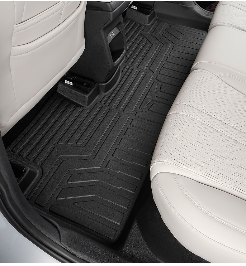 Special TPE car floor mats for BYD Yuan UP, full coverage, waterproof, interior modification accessories