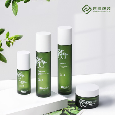 新款现货直圆磨砂瓶爽肤水膏霜瓶喷雾乳液瓶玻璃分装瓶化妆品瓶|ms