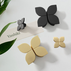 Modern simple pair of zinc alloy handles Nordic style cabinet door cabinet drawer wine cabinet wardrobe golden door handle