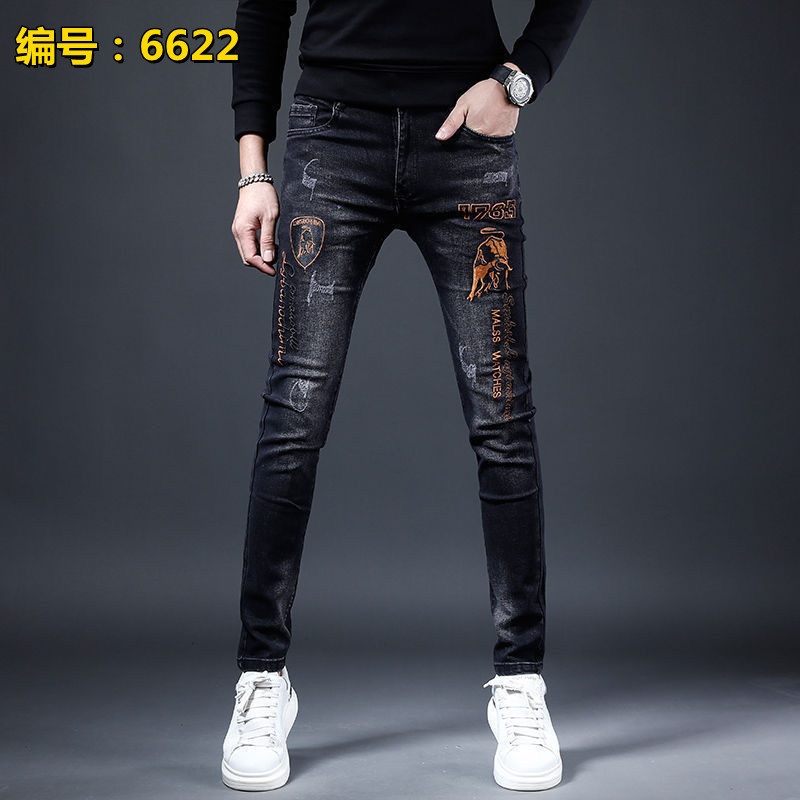 6622【자수】블랙